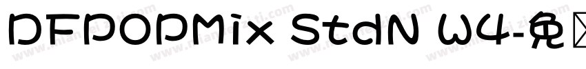 DFPOPMix StdN W4字体转换